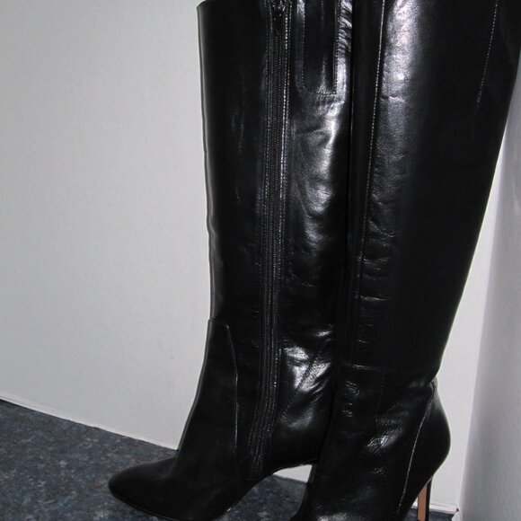 Nine West Knee High Leather "Moyen" Boots - Size 6M. - Picture 5 of 16